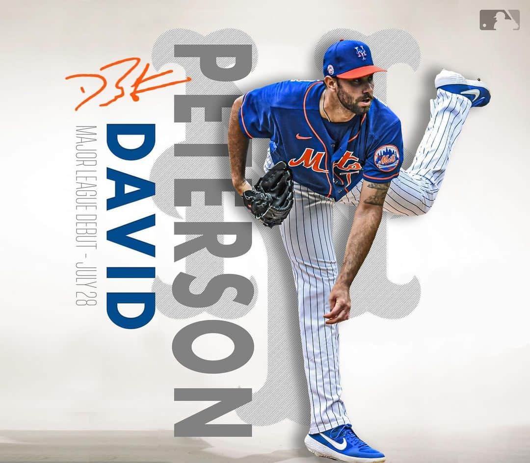 ニューヨーク・メッツさんのインスタグラム写真 - (ニューヨーク・メッツInstagram)「Welcome to the show! @david_peterson_3 is expected to make his @MLB debut tonight in Boston. #LGM」7月29日 1時29分 - mets