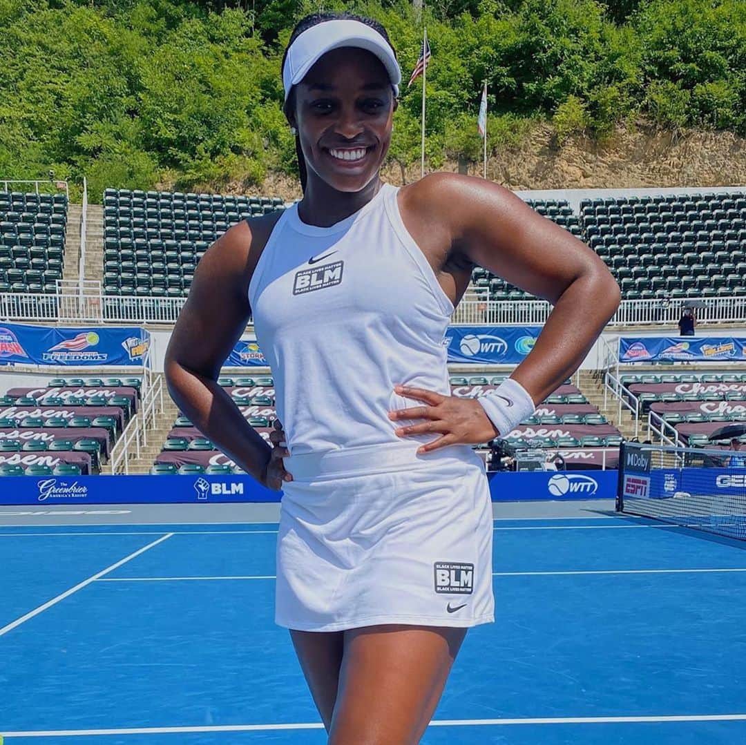 WTA（女子テニス協会）さんのインスタグラム写真 - (WTA（女子テニス協会）Instagram)「🖤🖤 #Repost @sloanestephens ・・・ Black Lives Matter Every Day 🖤 #blm」7月29日 1時51分 - wta