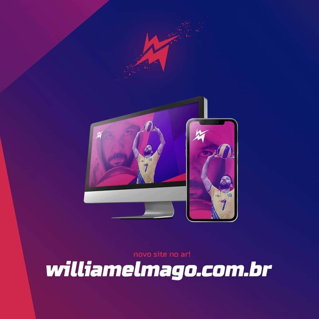 ウィリアム・アルジョナのインスタグラム：「💻 📲 #williamelmago no ar!! 🔛 Dá uma boa navegada no site e vem junto #VCFAZPARTEDAMAGIA!!  Parceiros #WM: @sigvarisgroup.brasil @bauerfeindbrasil @sportsr2 @nutrata.  Representação da marca e imagem @sejogabeth. Marca e comunicação: @nacionebranding. Criação do site: @agenciawebnauta e @solluti_tec. Fotos: @beatrizalbuquerque1952 e @manculitte.  ___________________ #magiaefazeradiferenca #sejogabeth #nacionebranding #agenciawebnauta #sollutitec #beatrizalbuquerque #claudiomanculi」