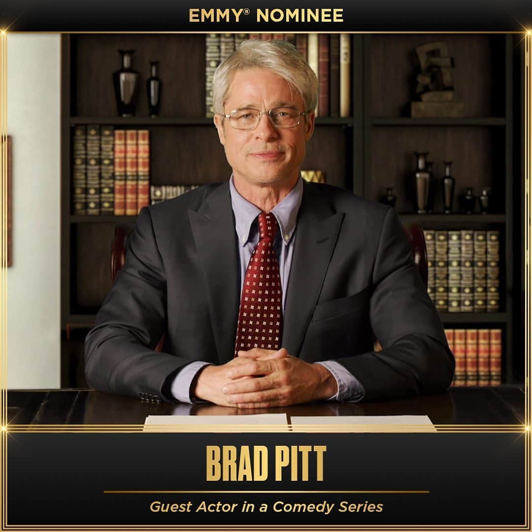 Saturday Night Liveさんのインスタグラム写真 - (Saturday Night LiveInstagram)「Congratulations to Brad Pitt on the Emmy nomination ‼️」7月29日 2時44分 - nbcsnl