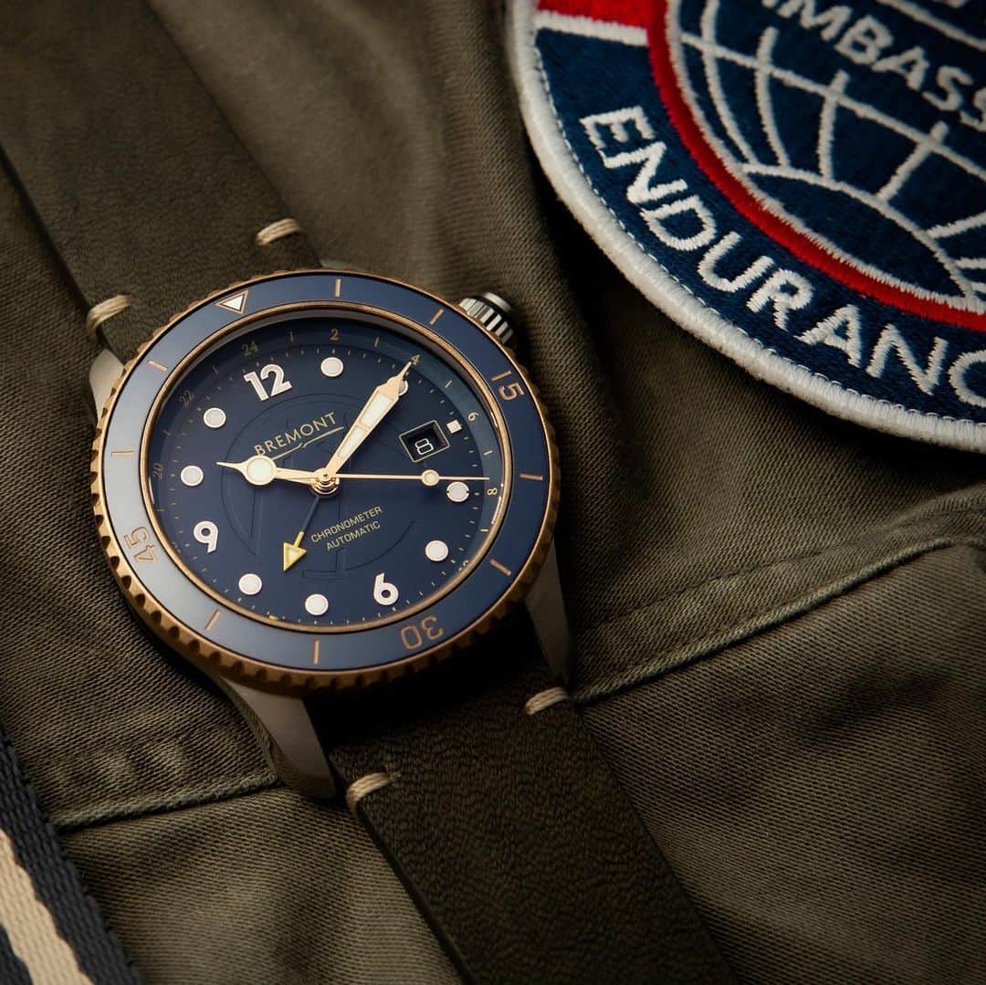 のインスタグラム：「"This was never just about me, which is the reason I've been able to overcome some huge obstacles on this journey" - Nirmal ‘Nims’ Purja MBE⁠⠀ ⁠⠀ The Bremont Project Possible Limited Edition, limited to only 300 pieces, celebrates the ultimate mountaineering achievement by Bremont Ambassador @nimsdai   Having tested the Bremont Supermarine S300 in some of the harshest environments on Earth for the expedition itself, this new commemorative timepiece features GMT functionality and is based on Bremont’s celebrated Supermarine S500.⠀ ⁠⠀ Tap the image to learn the full specs.⁠⠀ ⁠⠀ #bremont #bremontwatches #extreme #adventure #everest #mountain #mountaineering #actionwatch  #nature #travel #hiking #mountains #explore #snow #watchaddict #luxury #dailywatch #mybremont」