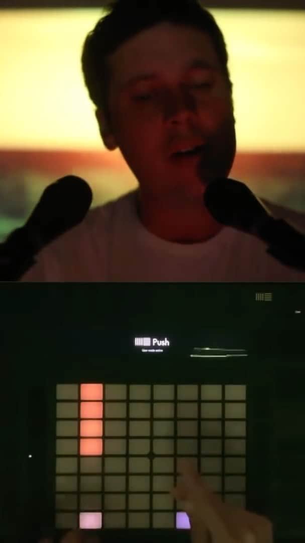 アーネスト・グリーンのインスタグラム：「Stoked to be a part of the @colberlateshow #playathome series. Watch my solo performance of “Too Late” that utilizes an @ableton push controller📱」