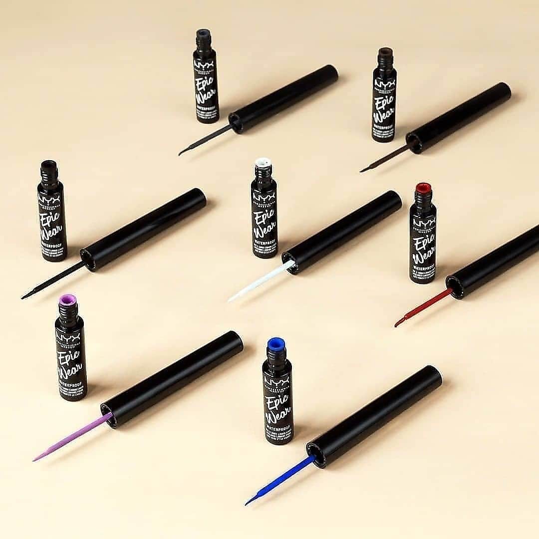 NYX Cosmeticsさんのインスタグラム写真 - (NYX CosmeticsInstagram)「No crack, no smudge, no fade 🙅‍♀️✨ Looking for a liner to stand the test of time!? ⏱💦 Look no further. 😉 Meet our Epic Wear Liquid Liner collection 👋💕 • #nyxcosmetics #nyxprofessionalmakeup #crueltyfreebeauty」7月29日 4時29分 - nyxcosmetics