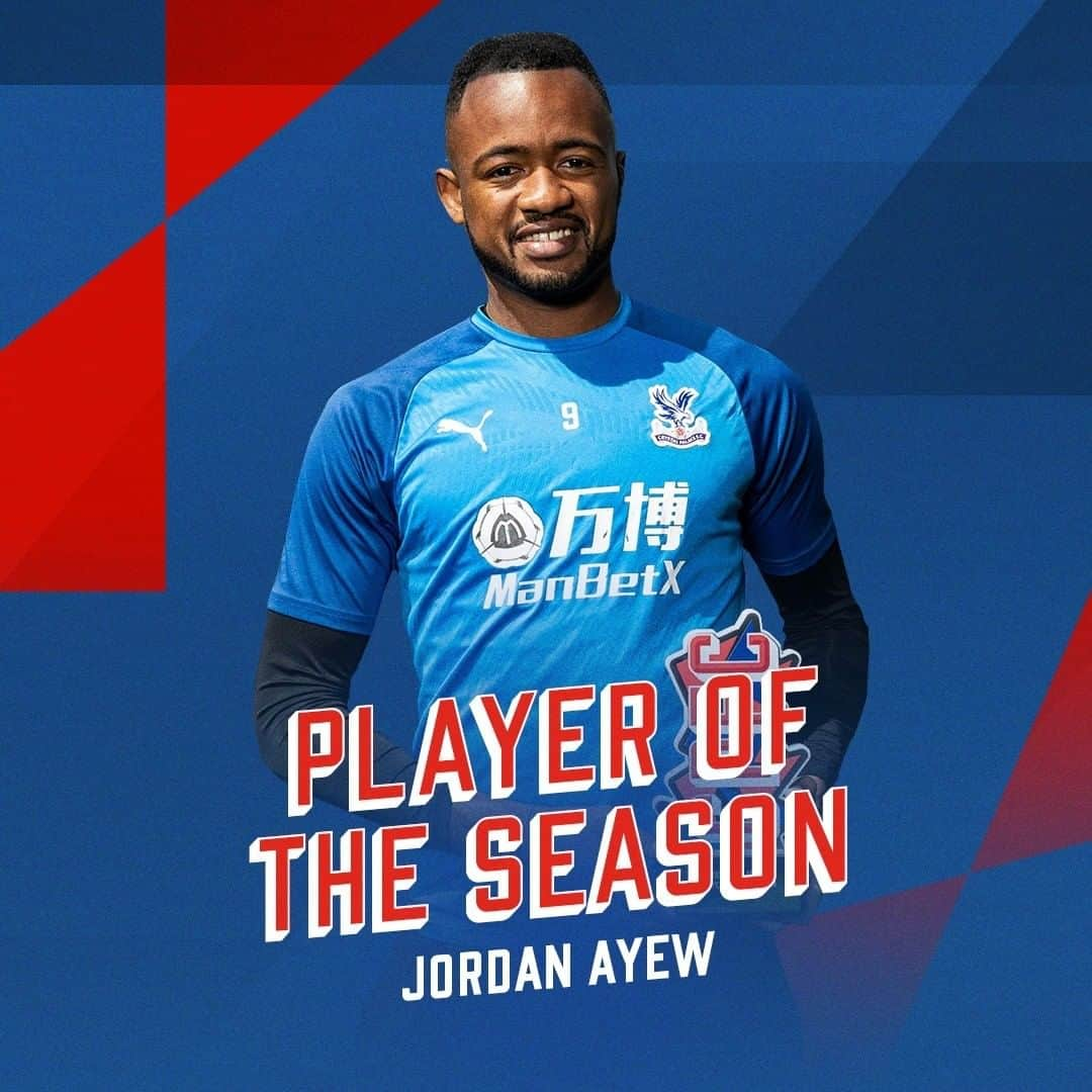 クリスタル・パレスFCさんのインスタグラム写真 - (クリスタル・パレスFCInstagram)「🏆 Your 2019/20 Player of the Season is Jordan Ayew! ⁣ ⁣⁣⁣⁣⁣⁣⁣⁣⁣⁣ #CPFC #PremierLeague #PL #PalaceAwards2020」7月29日 4時44分 - cpfc