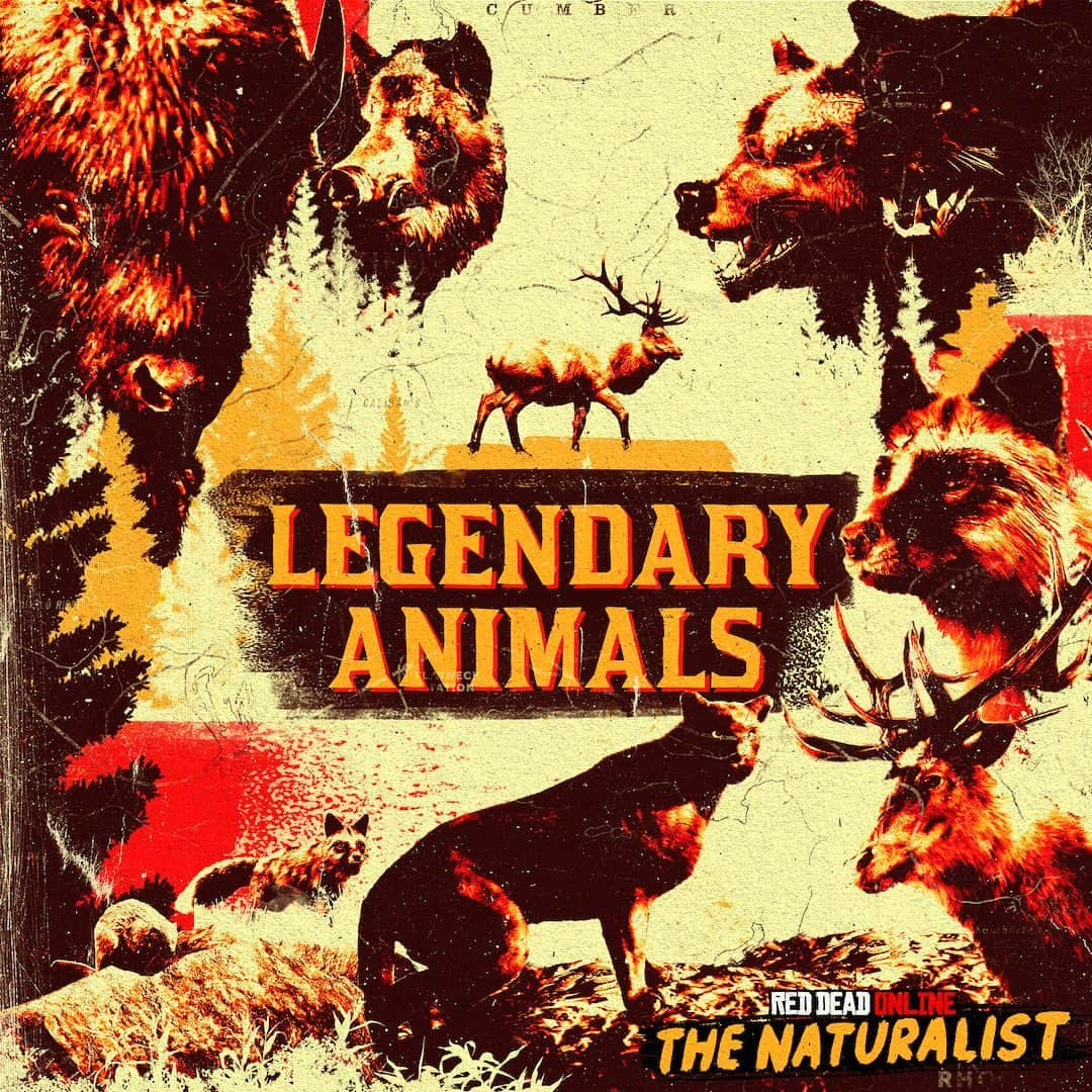 ロックスター・ゲームズさんのインスタグラム写真 - (ロックスター・ゲームズInstagram)「Legendary Animals  Using the Legendary Animal Map as a guide, you’ll learn the locations of these distinctive creatures – ultimately deciding whether to obtain samples for precious rewards or poach them and have Gus turn their hides into ostentatious apparel.  Details on today’s Red Dead Online update at the Rockstar Newswire (link in bio)」7月29日 4時59分 - rockstargames