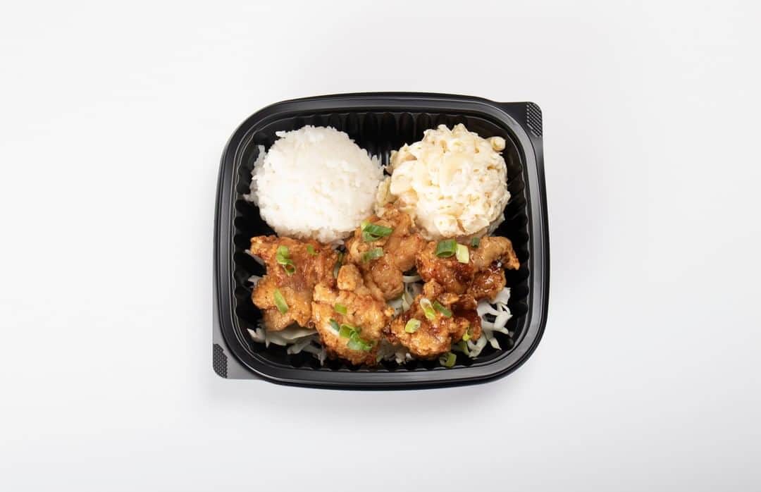 のインスタグラム：「No make #bigbody all season. Mini Korean Chicken Plate is on special at our takeout counter for $6.99 + tax on Oahu and $7.39 + tax on Neighbor Islands. This offer does not apply to third party delivery so be prepared. #minimadness」
