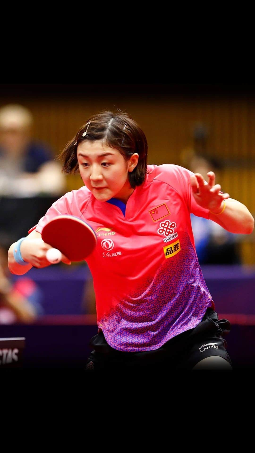 のインスタグラム：「🇨🇳Chen Meng 🆚 Mima Ito 🇯🇵  #Insane #TableTennis #Motivation」