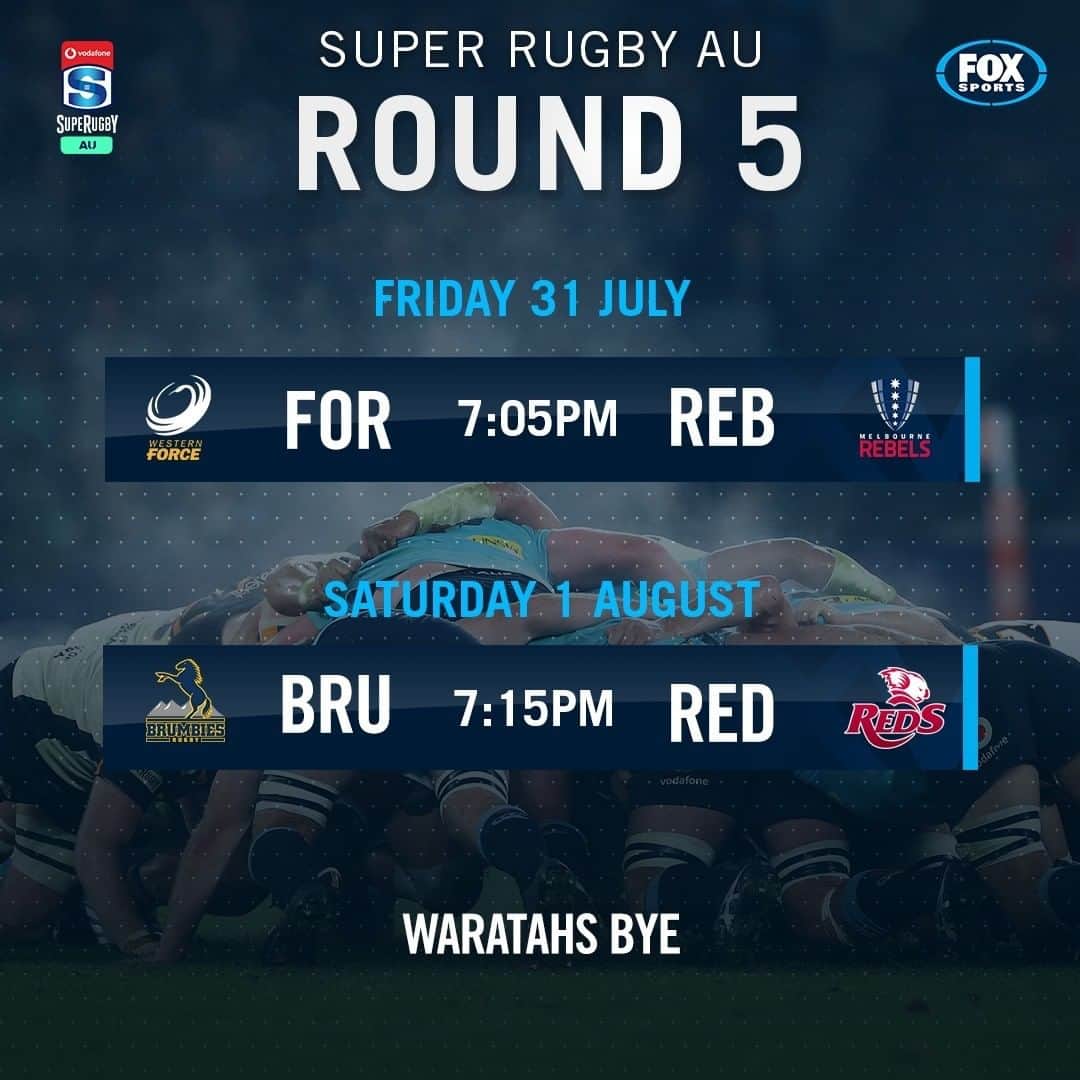 FOX・スポーツ・ラグビーさんのインスタグラム写真 - (FOX・スポーツ・ラグビーInstagram)「Who are you backing this round ⁉️ 🔥  📺 Watch #SuperRugbyAU on @kayosports」7月29日 15時30分 - foxrugby