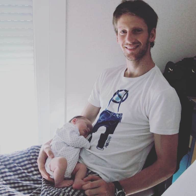 のインスタグラム：「7 years ago our son Sacha was born and with @mariongrosjean our lives changed for the best. I'll always remember this 29th of July 2013 ❤❤❤ #r8g #love #family」