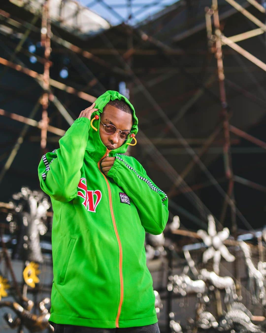 K.Oさんのインスタグラム写真 - (K.OInstagram)「Green color way @skhandaworld jacket available via WhatsApp only. #SwipeLeft for details   R799 excluding delivery」7月29日 16時02分 - mrcashtime