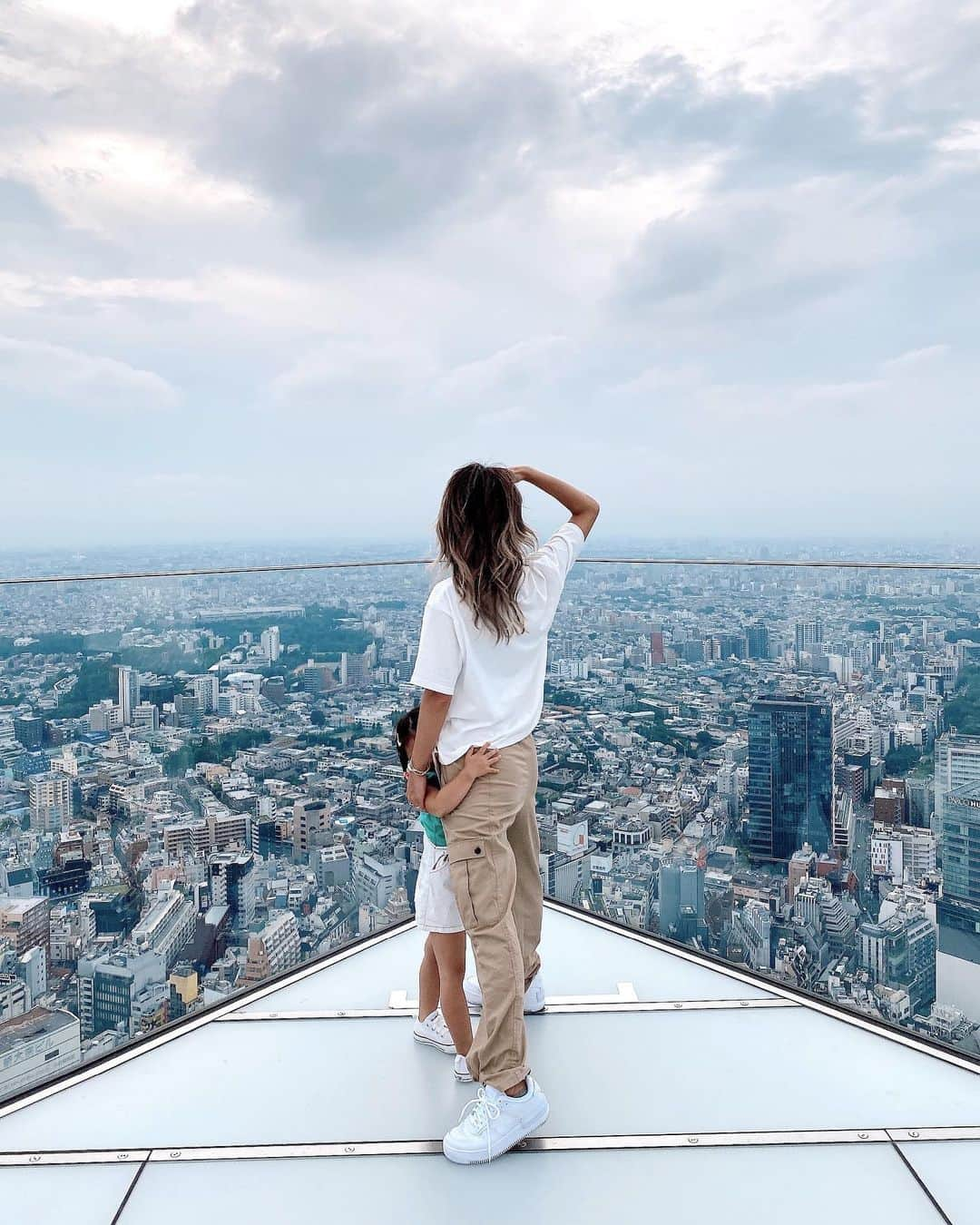 山中美智子さんのインスタグラム写真 - (山中美智子Instagram)「Good morning Tokyo 🌈  SHIBUYA SKY ☁️🌥」7月29日 8時28分 - alexiastam1988