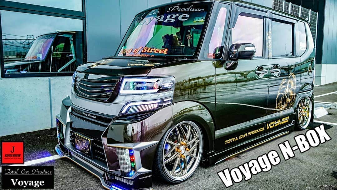 J-Auto Showさんのインスタグラム写真 - (J-Auto ShowInstagram)「total car produce Voyage HONDA N-BOX modified - Voyageデモカー N-BOX I-MONSTER  @kazukun8181   #nbox #voyage #nボックス #カスタムカー #イルミネーション #電飾 #car #modifiedcar #jautoshow #jdm #エヌボックス #🚗 #エアブラシ #Japanesecar」7月29日 8時38分 - jautoshow