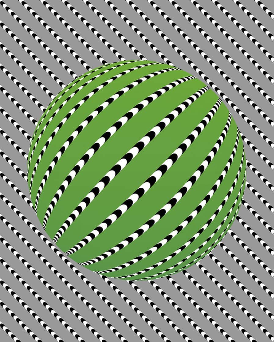 Juxtapoz Magazineさんのインスタグラム写真 - (Juxtapoz MagazineInstagram)「Swipe, scroll, tilt, give it a good stare, zone in ... optical illusions by #AkiyoshiKitaoka」7月29日 9時33分 - juxtapozmag