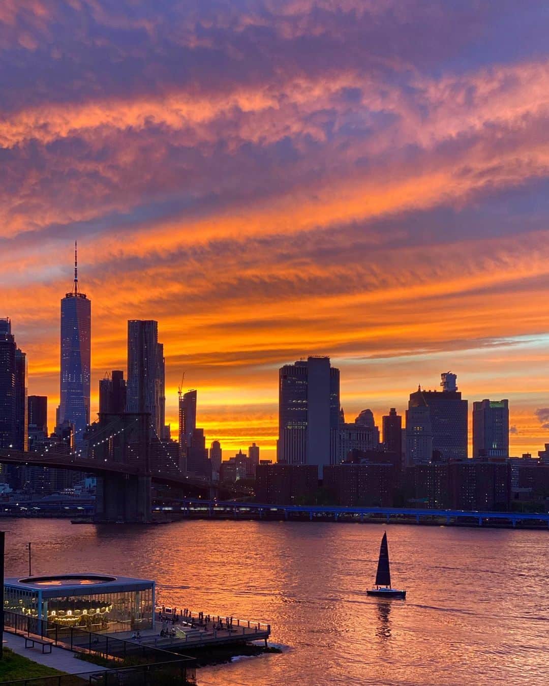 ヨハネス・ヒューブルさんのインスタグラム写真 - (ヨハネス・ヒューブルInstagram)「Summer sunsets in New York #home」7月29日 11時47分 - johanneshuebl