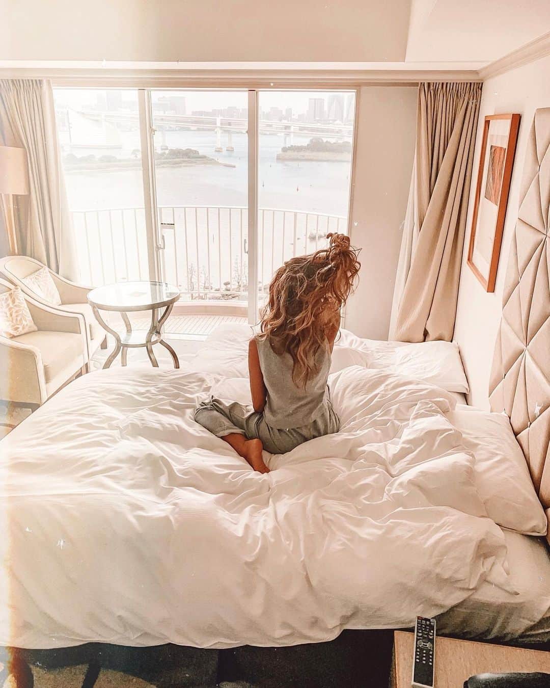 のインスタグラム：「🗼💋✨ . #TOKYO @hilton_tokyo_odaiba」