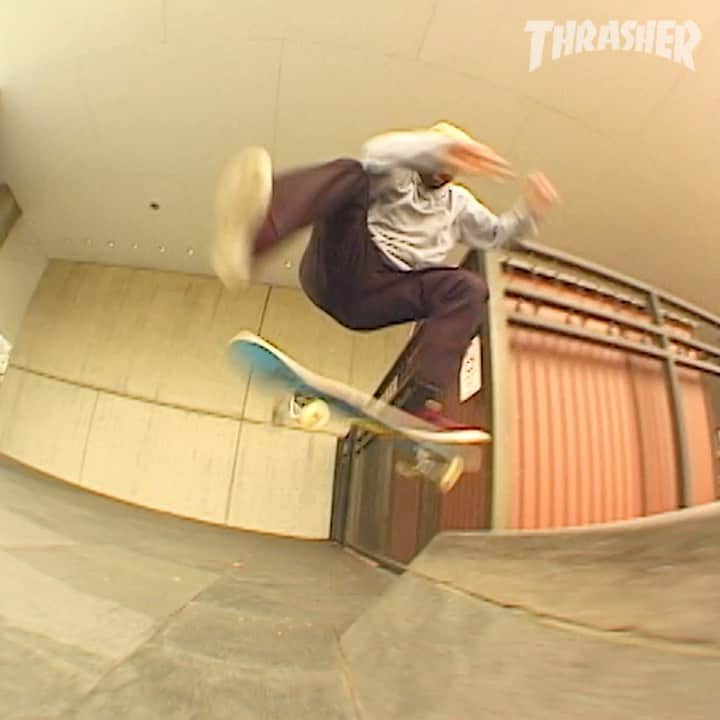 スラッシャーのインスタグラム：「🏛 OUT THERE with @bworrest 🏛 Now playing on all Thrasher channels 📡 🎬 @waylonboner」