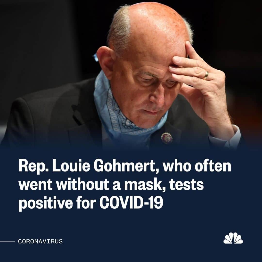 NBC Newsさんのインスタグラム写真 - (NBC NewsInstagram)「NEW: Rep. Gohmert, who has refused to wear a face mask, tested positive for the coronavirus Wednesday shortly before he was expected to travel with President Trump to Texas, multiple sources familiar with the matter say. More at the link in our bio.⁠ ⁠ 📷 Matt McClain / @reuters」7月30日 2時12分 - nbcnews