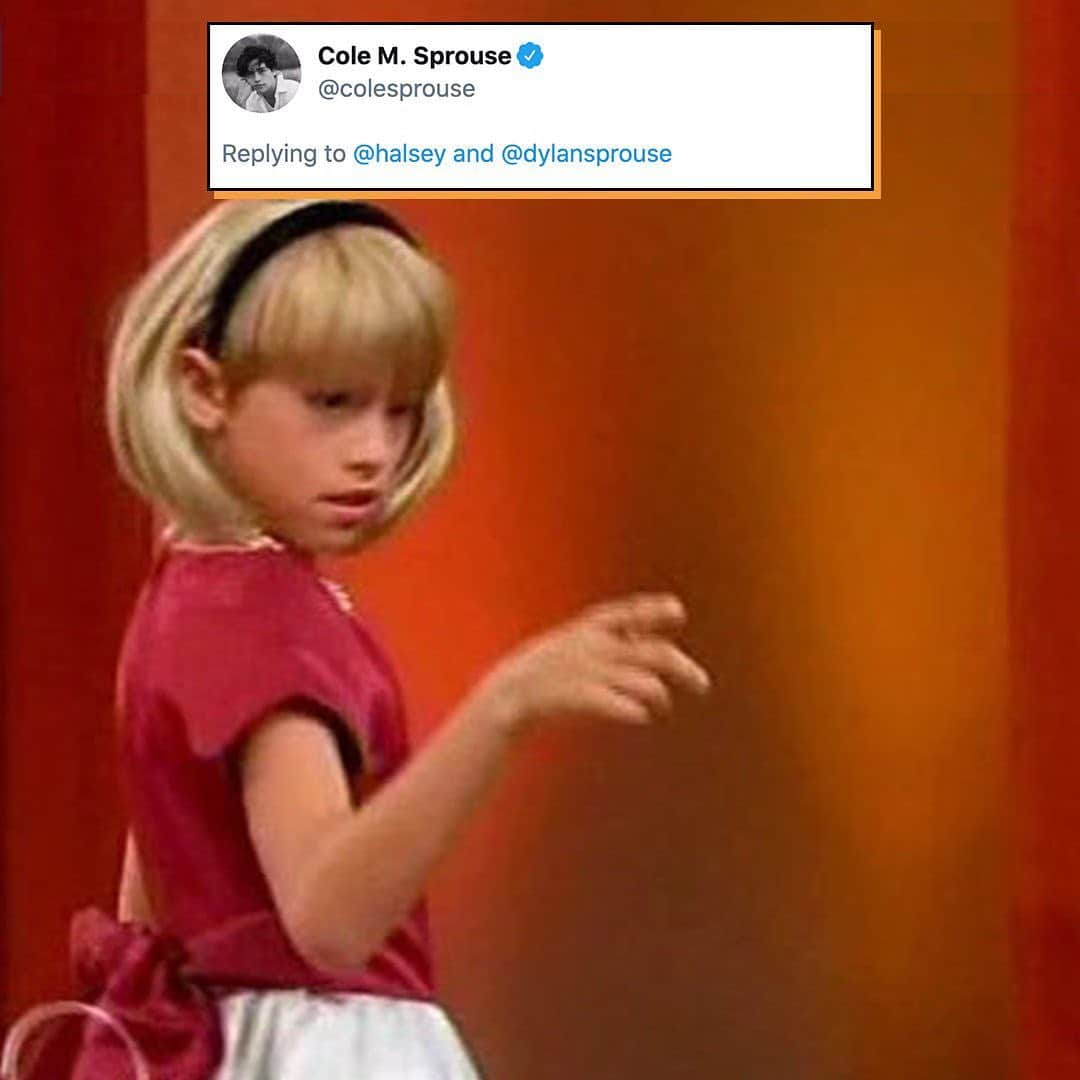 E! Onlineさんのインスタグラム写真 - (E! OnlineInstagram)「We must have missed this episode of The Suite Life of Zack & Cody. (📷: @iamhalsey/Disney)」7月30日 0時47分 - enews