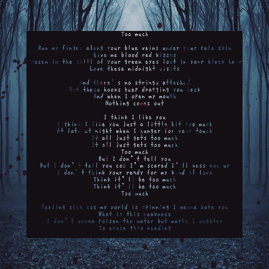 レオン・エルスのインスタグラム：「#TOOMUCH out Thursday!! #lyrics」