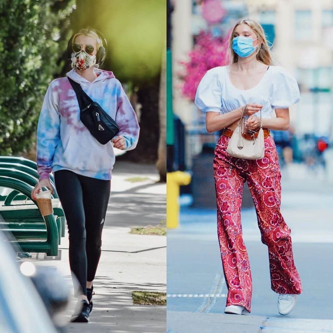 Blonde Saladさんのインスタグラム写真 - (Blonde SaladInstagram)「STREET STYLE AT THE TIMES OF COVID 😷 Guess who’s the celeb! #theblondesalad #celebs #streetstyle @gleamystyle」7月30日 1時09分 - theblondesalad
