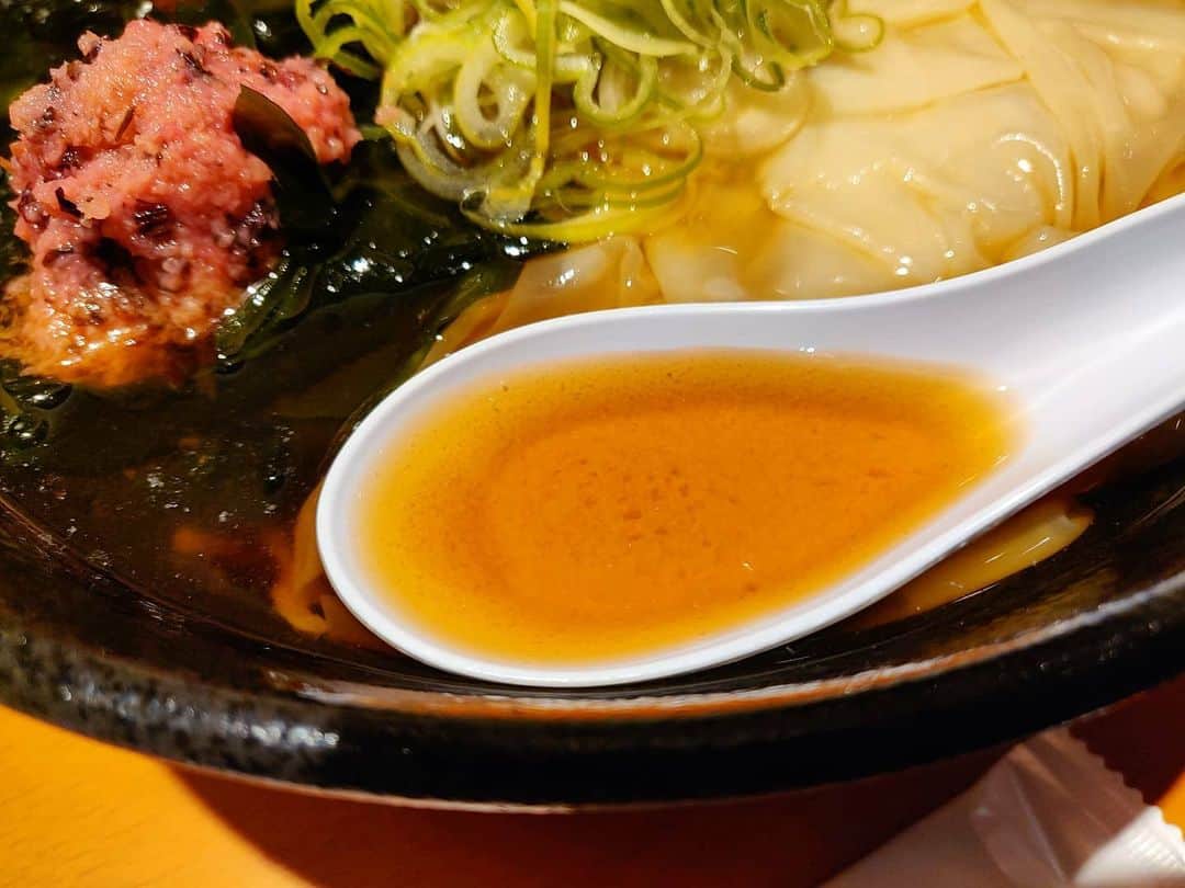 つけMen野郎さんのインスタグラム写真 - (つけMen野郎Instagram)「冷やし梅生姜 五福星(むぎくらべ) 冷やしたワンタン最高。むちむちの麺も最高。腹も心も満たされまくりすてぃ。」7月30日 1時23分 - bokurarri