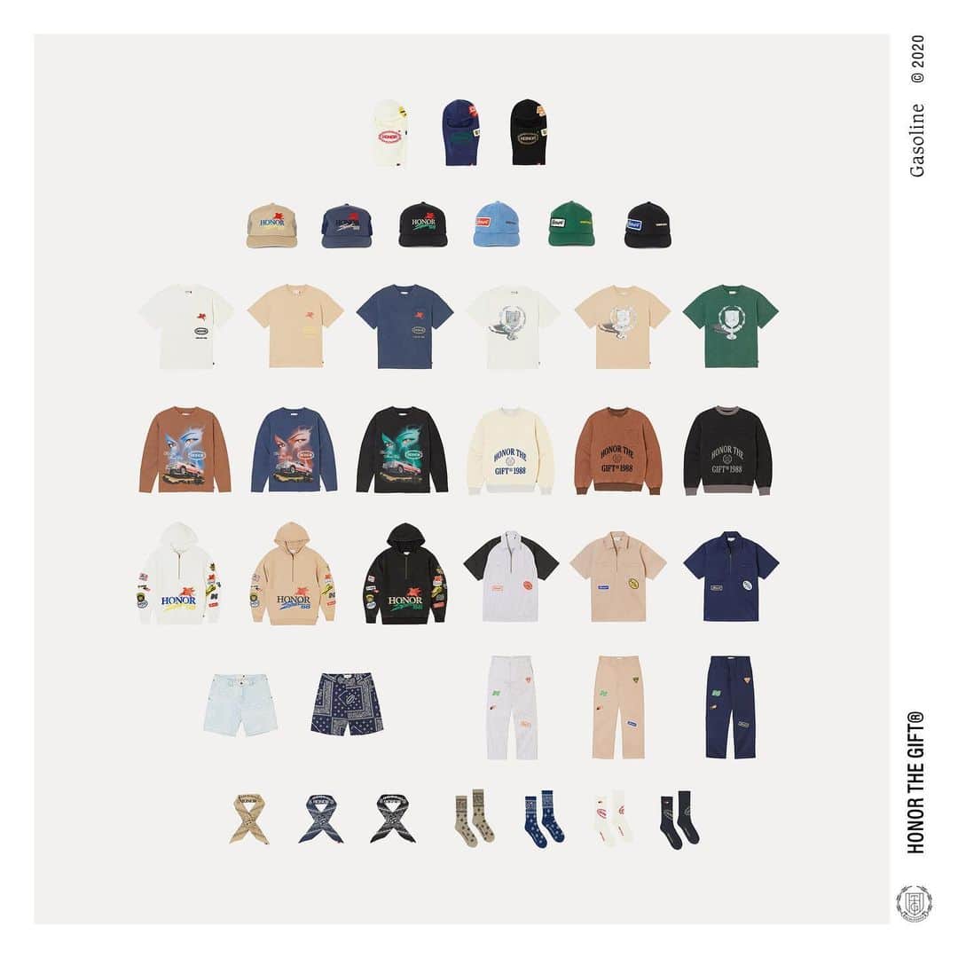 ラッセル・ウェストブルックのインスタグラム：「Honor The Gift® Summer 2020 – Gasoline  Available now at http://Honorthegift.co   The collection is defined by my childhood and the impact of the  “auto-culture” that can be felt on every block here in Los Angeles.」