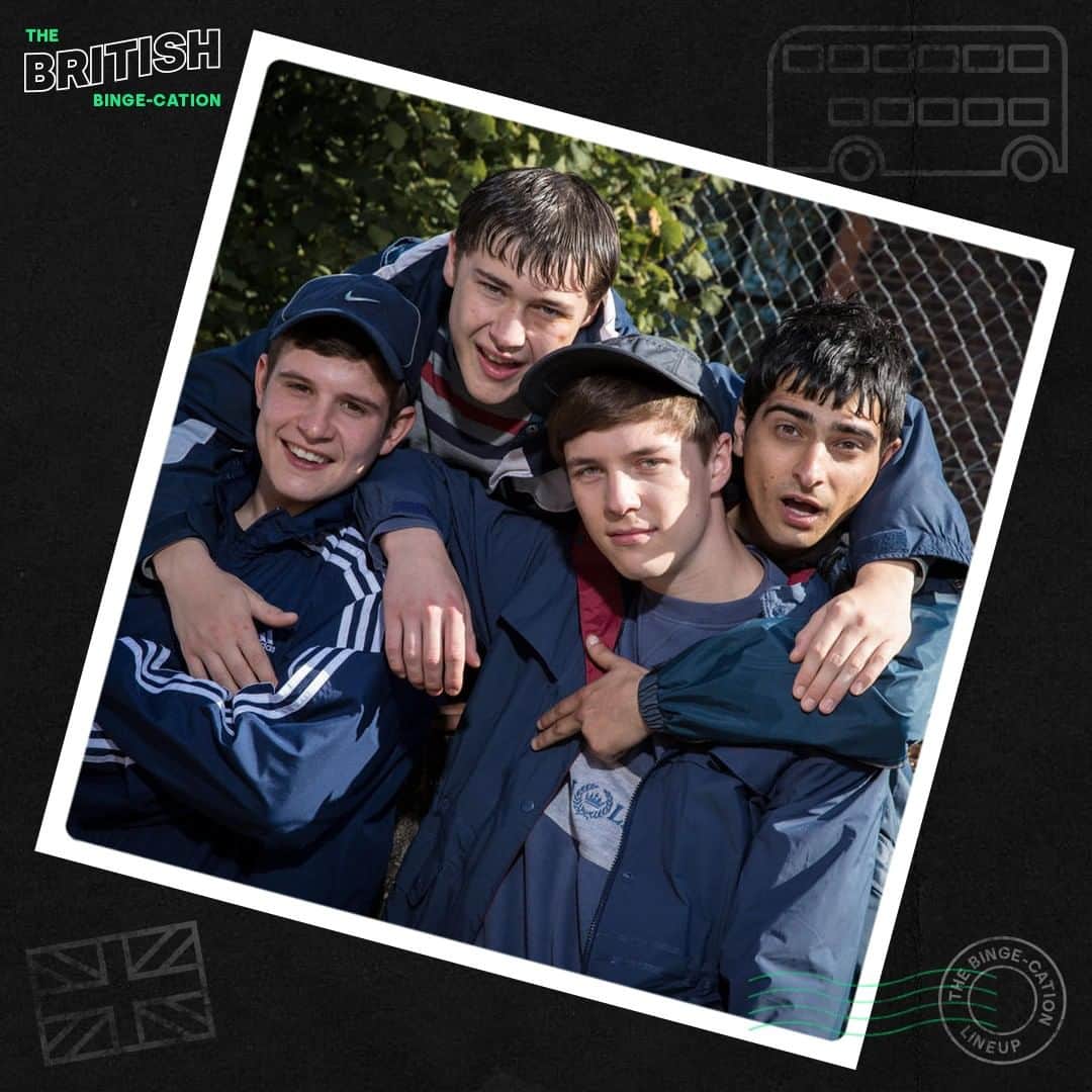 Hulu Home of Emmy-winningさんのインスタグラム写真 - (Hulu Home of Emmy-winningInstagram)「Just lads bein’ lads. 🍻 Take a trip through time with Liam and the boys in #Ladhood. #BritishBingecation」7月30日 2時00分 - hulu