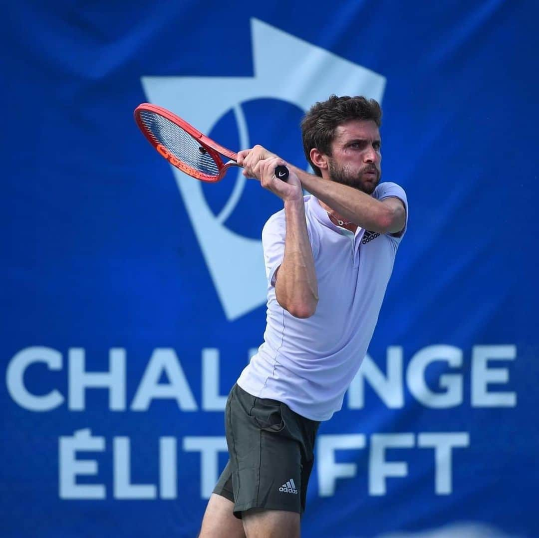 ジル・シモンさんのインスタグラム写真 - (ジル・シモンInstagram)「✅Villeneuve-Loubet ✅Nice 📸 @fftennis #ChallengeEliteFFT #GillesSimon」7月29日 18時17分 - gillessimonactu