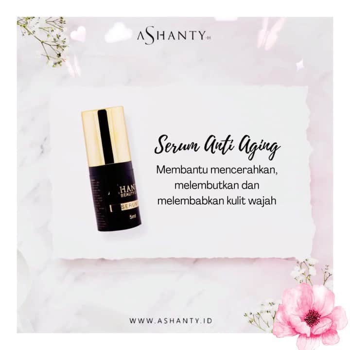 ASHANTY BEAUTY CREAM OFFICIALのインスタグラム：「Salah satu skincare penting yang wajib banget kamu gunakan adalah serum. Satu pake Anti Aging Cream Series sudah termasuk Serum ajaib yang mampu membantu mencerahkan, melembutkan dan melembabkan kulit wajahmu ✨  _____________________________ Informasi dan pemesanan  Ashanty Beauty Cream Chat Via WA: 081293823950 WA: 087778489900 WA: 085781140354 WA: 081287388885 ⚡️ Fast Respons Click Link On Bio Instagram @ashantyid ❣️ ______________________________ #ashantybeautycream #creamashanty #skincareashanty #skincare #skincareartis #skincarelokal #creamwajah #creamperawatanwajah #obatjerawat #jerawat #kosmetik #krimwajah #creamwajah #whiteningcream #ashantyid #ashanty #ahha #kepastian #aurelhermansyah」