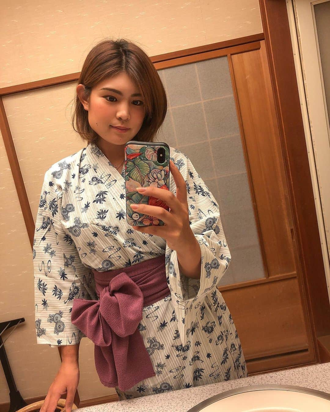 倉田珠里亜さんのインスタグラム写真 - (倉田珠里亜Instagram)「. 👘♨️」7月29日 19時08分 - julia.kurata