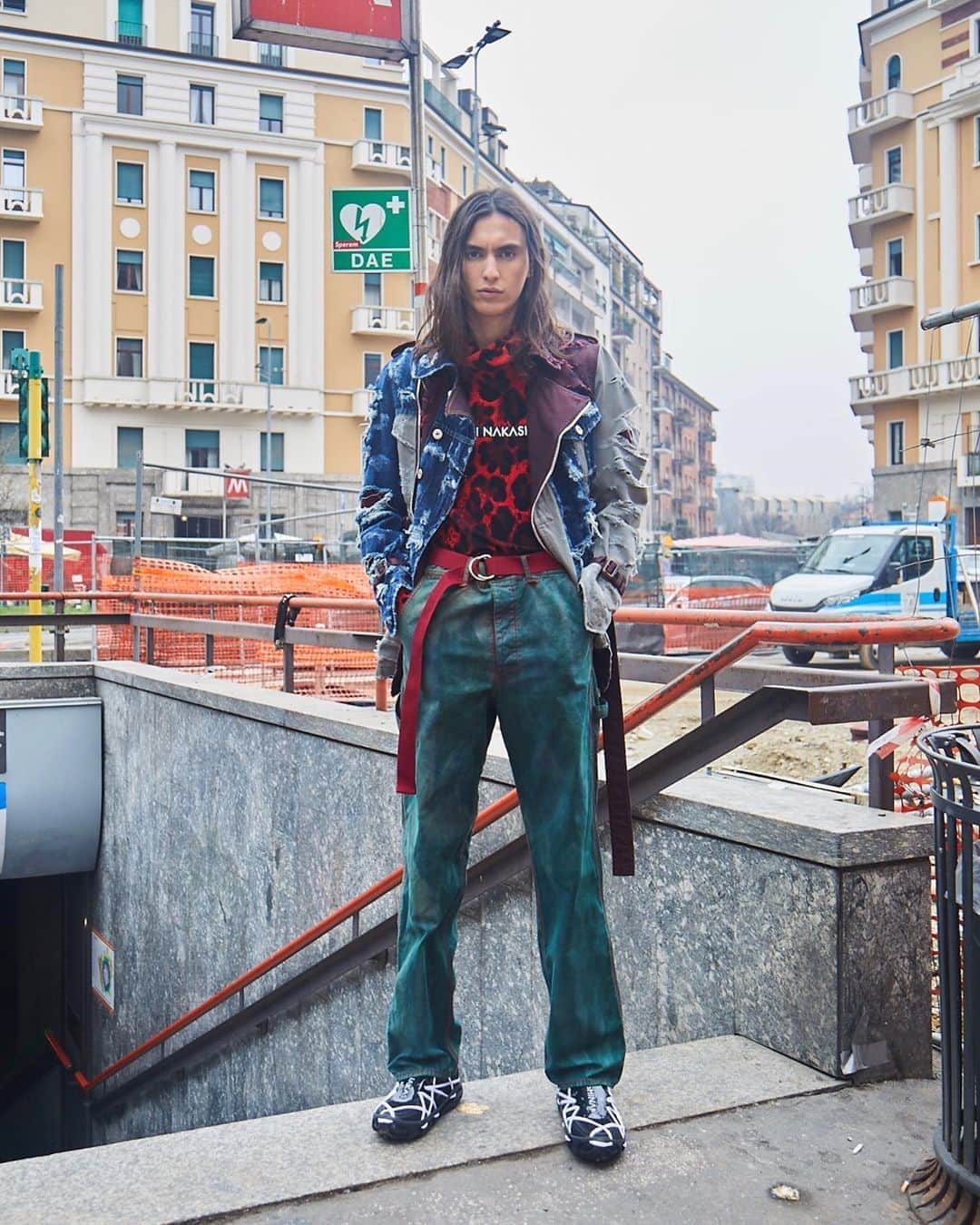 アツシナカシマのインスタグラム：「#atsushinakashima #アツシナカシマ #milanfashionweek #mfw #moda #lookbook #ootd」