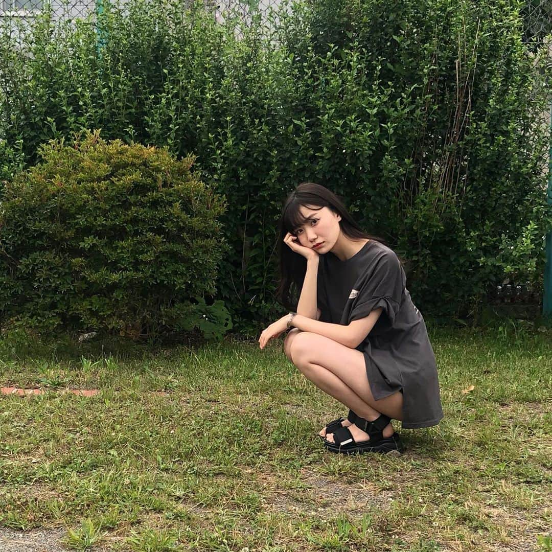 苗加結菜さんのインスタグラム写真 - (苗加結菜Instagram)「むにむにほっぺです」7月29日 19時38分 - naeka_yuuna