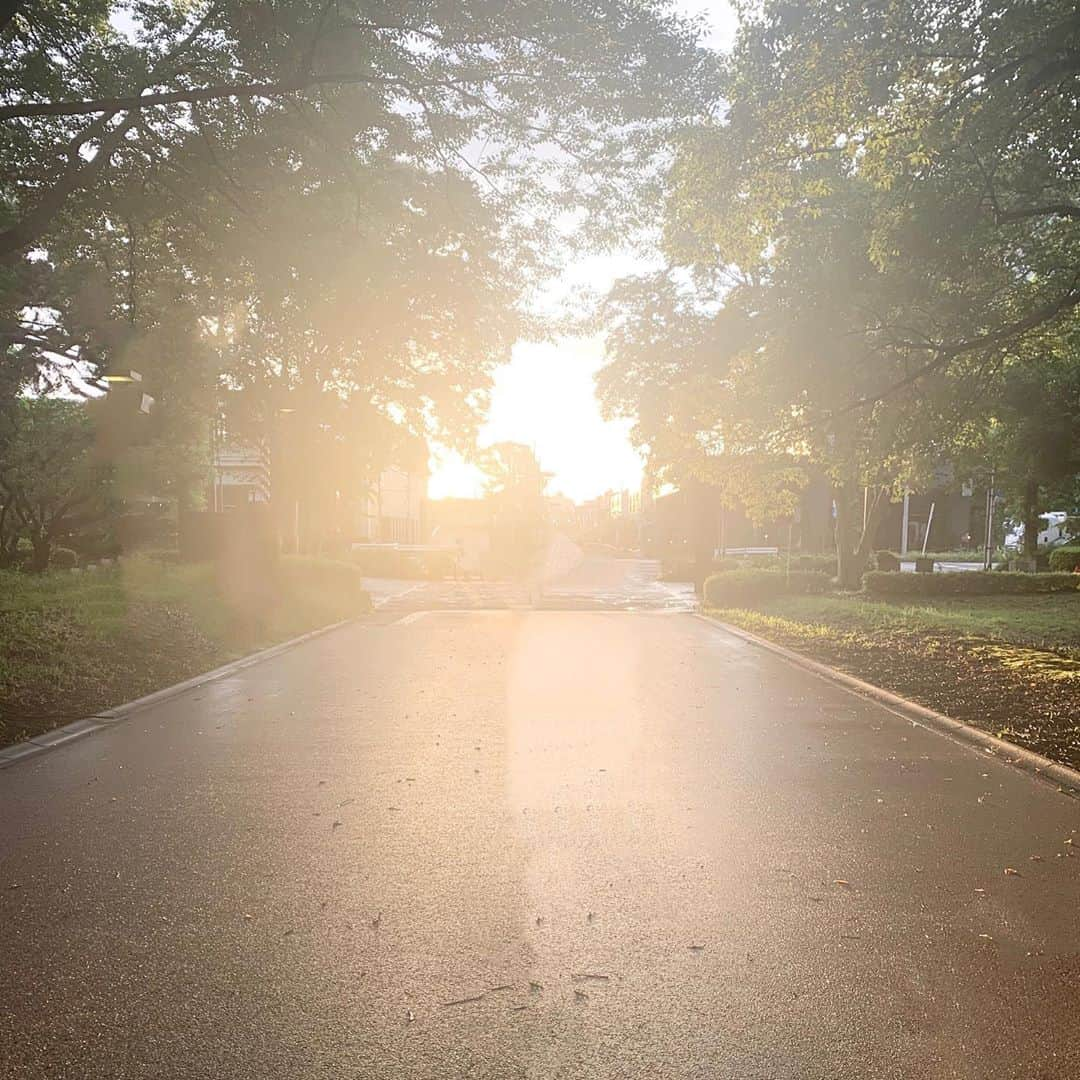 大友花恋さんのインスタグラム写真 - (大友花恋Instagram)「いつかの雨上がりの日の出🌅👟」7月29日 20時08分 - karen_otomo