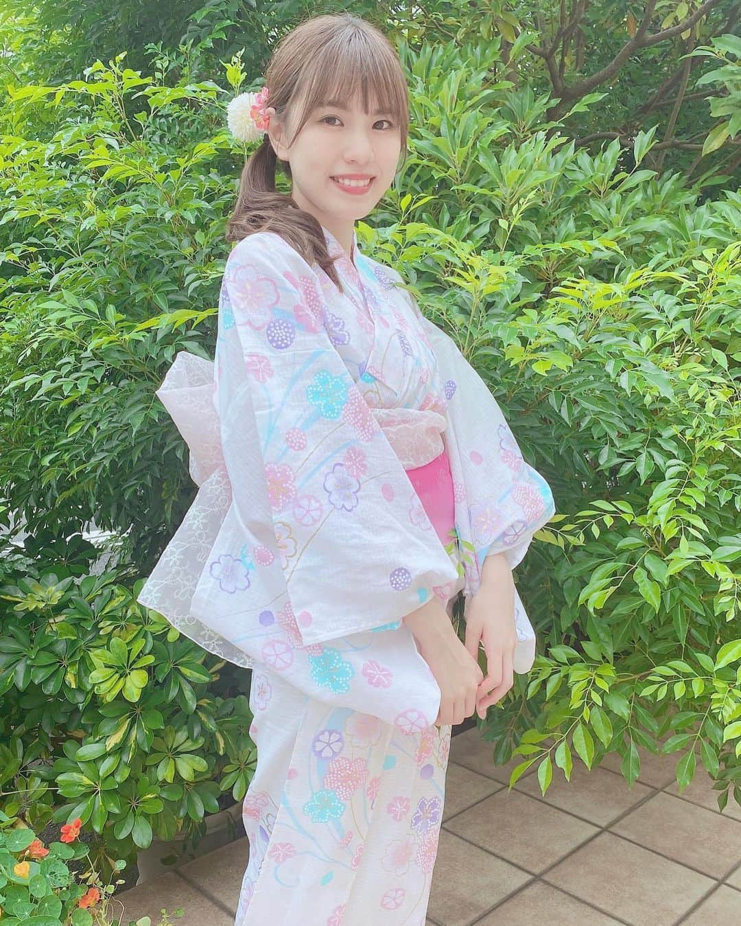 夢咲りりあさんのインスタグラム写真 - (夢咲りりあInstagram)「୨୧ ・ 新しい浴衣です♡」7月29日 21時30分 - yumesakiriria12