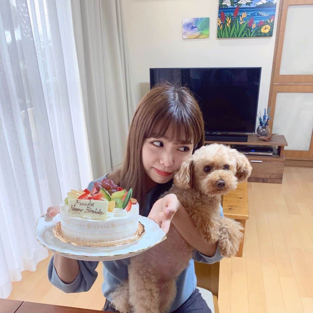 住谷風花のインスタグラム：「🎂 23歳もがんばるぞ🥺♡」