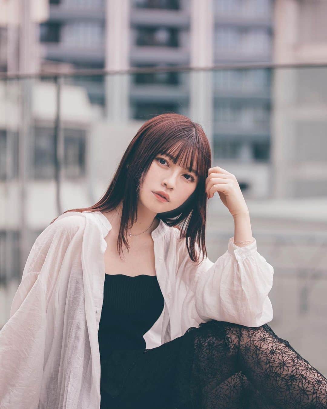 廣川奈々聖のインスタグラム：「いっぱい撮って頂いたのです﻿🐇📷 ﻿ ﻿ 私もカメラ上手くなりたい〜　！ ﻿  ﻿ ﻿ ﻿ #ポートレート撮影#ストリート撮影#mejiro#tokyocameraclub#cameras #streetphotography#photographs#portrait#jp_portrait部#東京ポートレート#被写体」