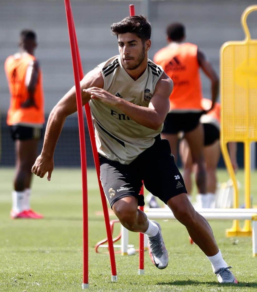 マルコ・アセンシオのインスタグラム：「Focused. ✨⚽️ #UCL」