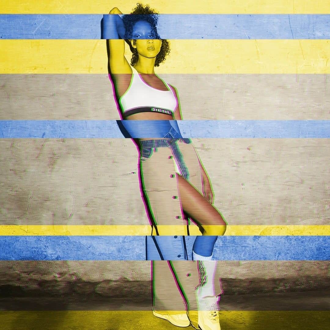 ディーゼルさんのインスタグラム写真 - (ディーゼルInstagram)「Even the bravest need their tribe to #GlitchTheSystem. #DieselPreFall20 inspired by key pieces with 90’s tribal tattoos.」7月29日 23時09分 - diesel