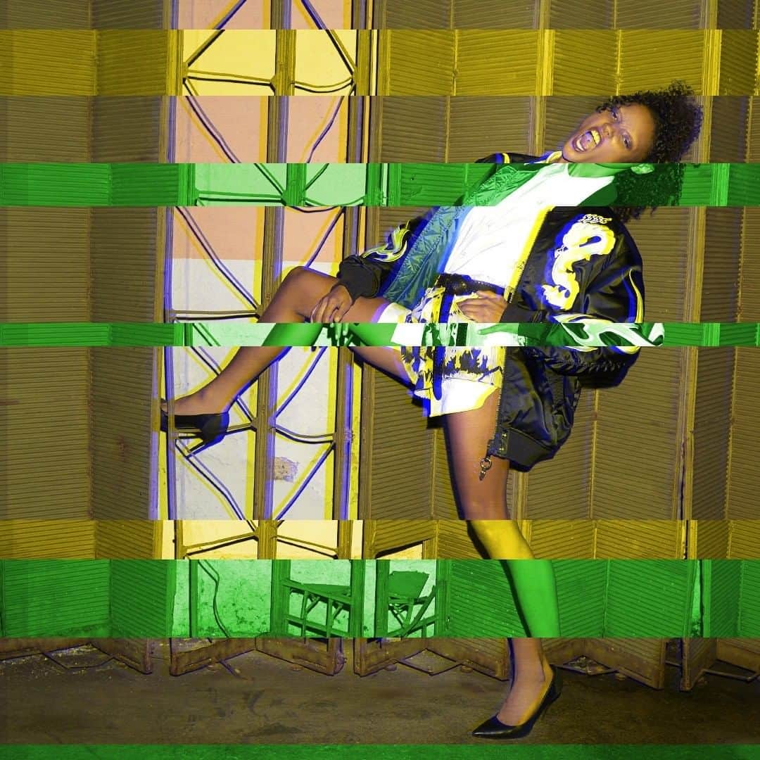 ディーゼルのインスタグラム：「Even the bravest need their tribe to #GlitchTheSystem. #DieselPreFall20 inspired by key pieces with 90’s tribal tattoos.」