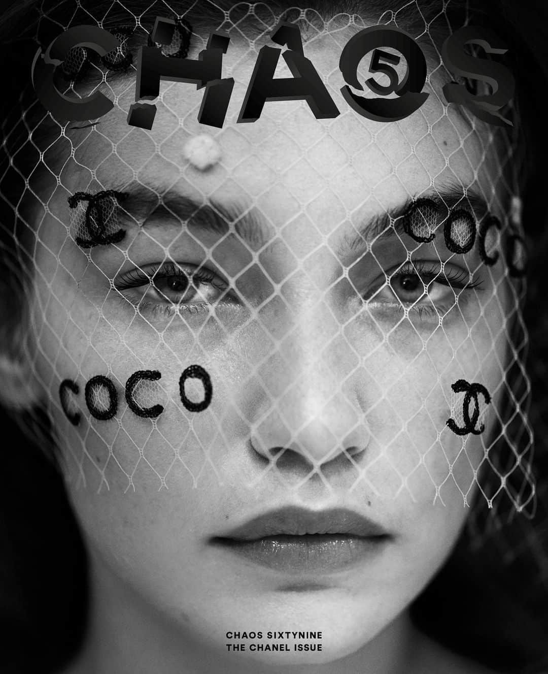 ジジ・ハディッドのインスタグラム：「NEW @chaossixtynine COVER(s) by @cassblackbird // THE CHANEL ISSUE 🛁 from Paris in December x Thank you loves @stockdale.charlotte @katielyall」