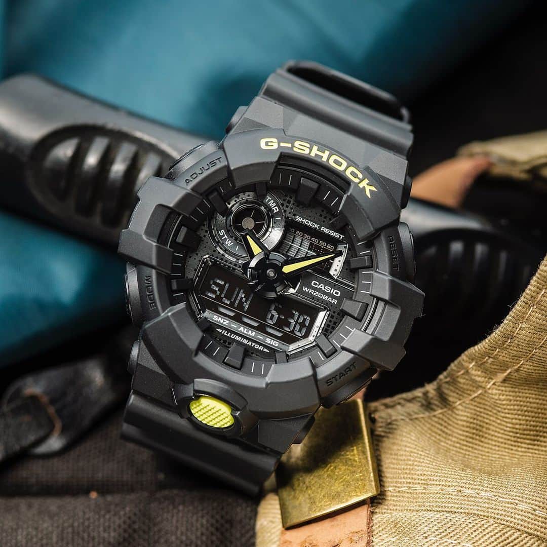 G-SHOCKさんのインスタグラム写真 - (G-SHOCKInstagram)「Kelvin Hoefler knows how to show off when he needs to. So does the digital camo #GA700 & #GA140.」7月30日 0時09分 - gshock_us