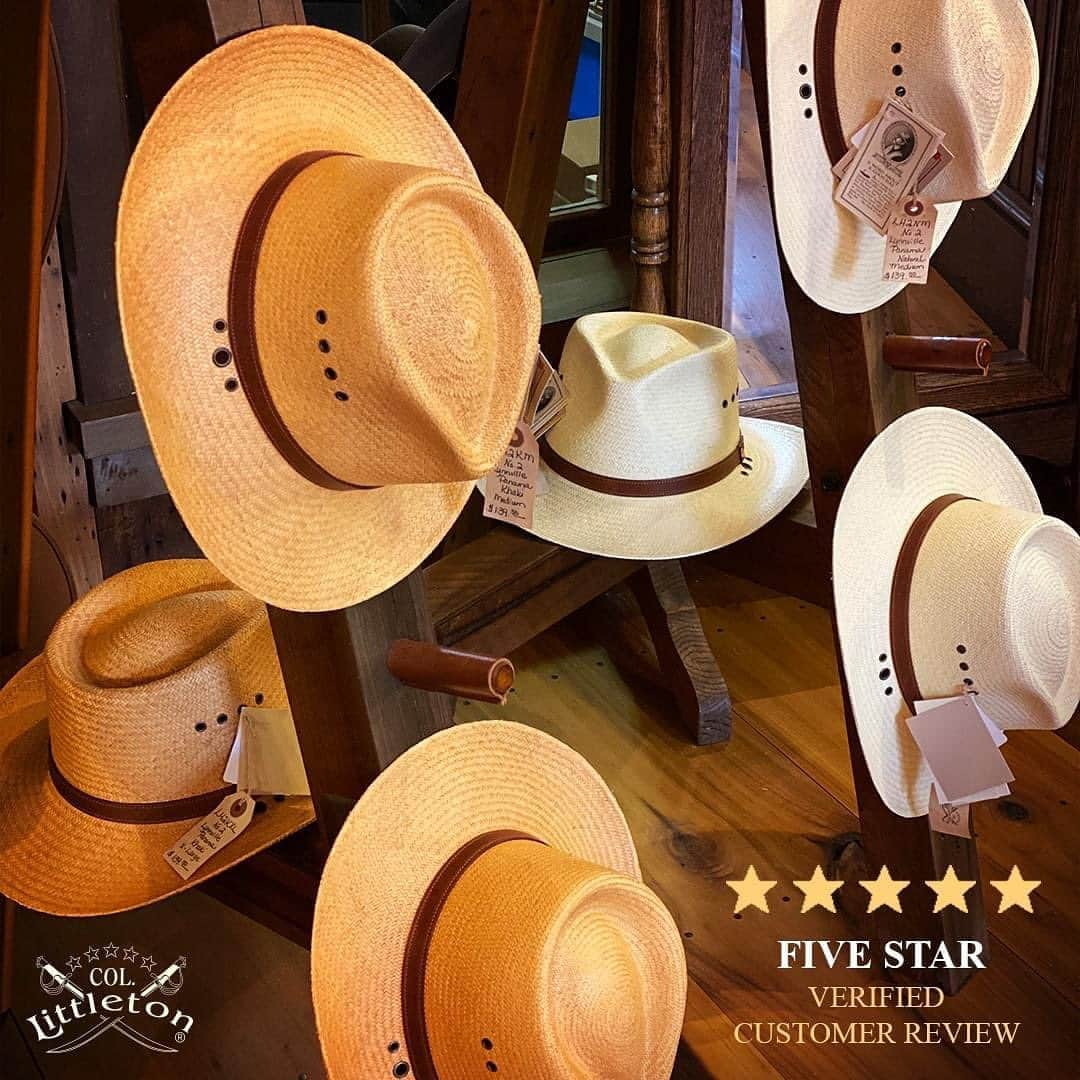 カーネルリトルトンさんのインスタグラム写真 - (カーネルリトルトンInstagram)「There’s no better way to beat that summer heat than with the perfect Panama Hat! SHOP NOW link in bio or tap image.  FIVE STAR REVIEW – “This is the genuine article. A real Panama Hat! I have had another real Panama hat for about fifteen years. This one from Col. Littleton is even better. In addition, their customer service is incredible! Each one I have spoken to is courteous, knowledgeable and unbelievably helpful!!! You will be a very happy customer of this fine organization” – (verified customer review)  #PanamaHat #Hats #Summer #BeatTheHeat #FiveStars #CustomerReview #Leather #Leathergoods #Handmade #Handcrafted #MyColStyle #ColLittleton #ColonelLittleton #Tennessee #MadeInUSA」7月30日 0時21分 - colonellittleton