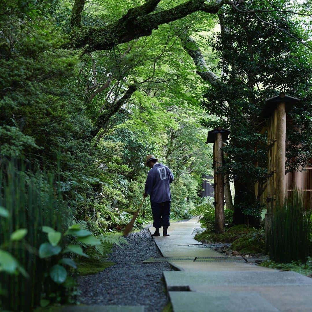 HOSHINOYA｜星のやさんのインスタグラム写真 - (HOSHINOYA｜星のやInstagram)「Gardeners are working hard behind the scenes to keep the traditinal Japanese-style garden naturally.  #hoshinoya #hoshinoyakyoto #hoshinoresorts #kyoto #garden #星のや #星のや京都 #星野リゾート #京都 #日本庭園」7月30日 0時26分 - hoshinoya.official