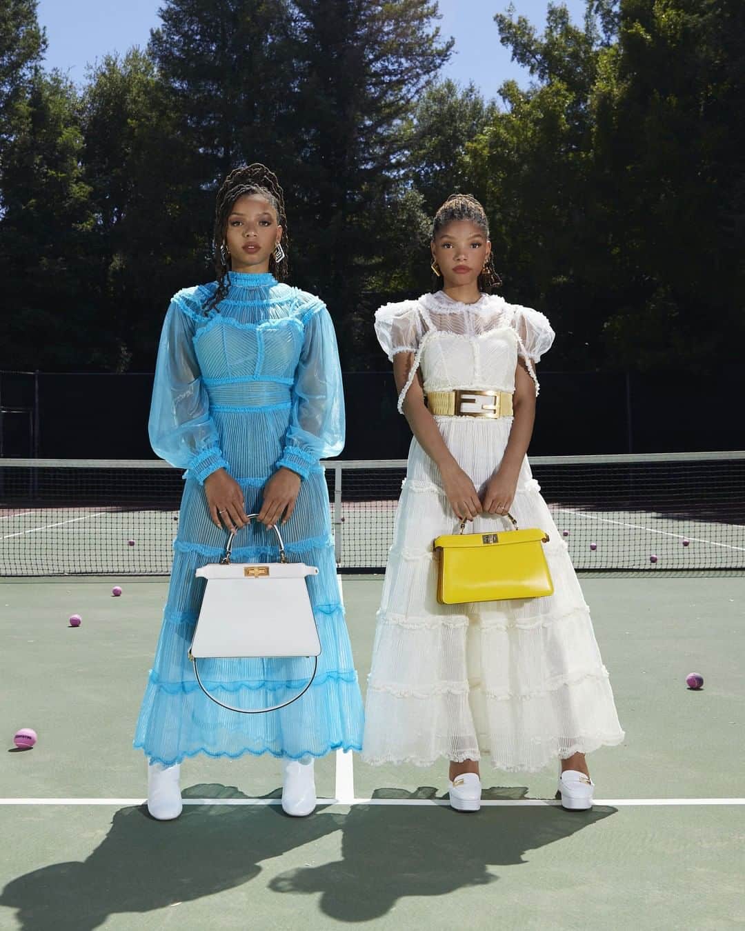 WHO WHAT WEARさんのインスタグラム写真 - (WHO WHAT WEARInstagram)「Leave it to @chloexhalle to serve looks at every hour (even the ungodly ones). 🏓 photo: @juliandakdouk for @fendi」7月30日 10時30分 - whowhatwear