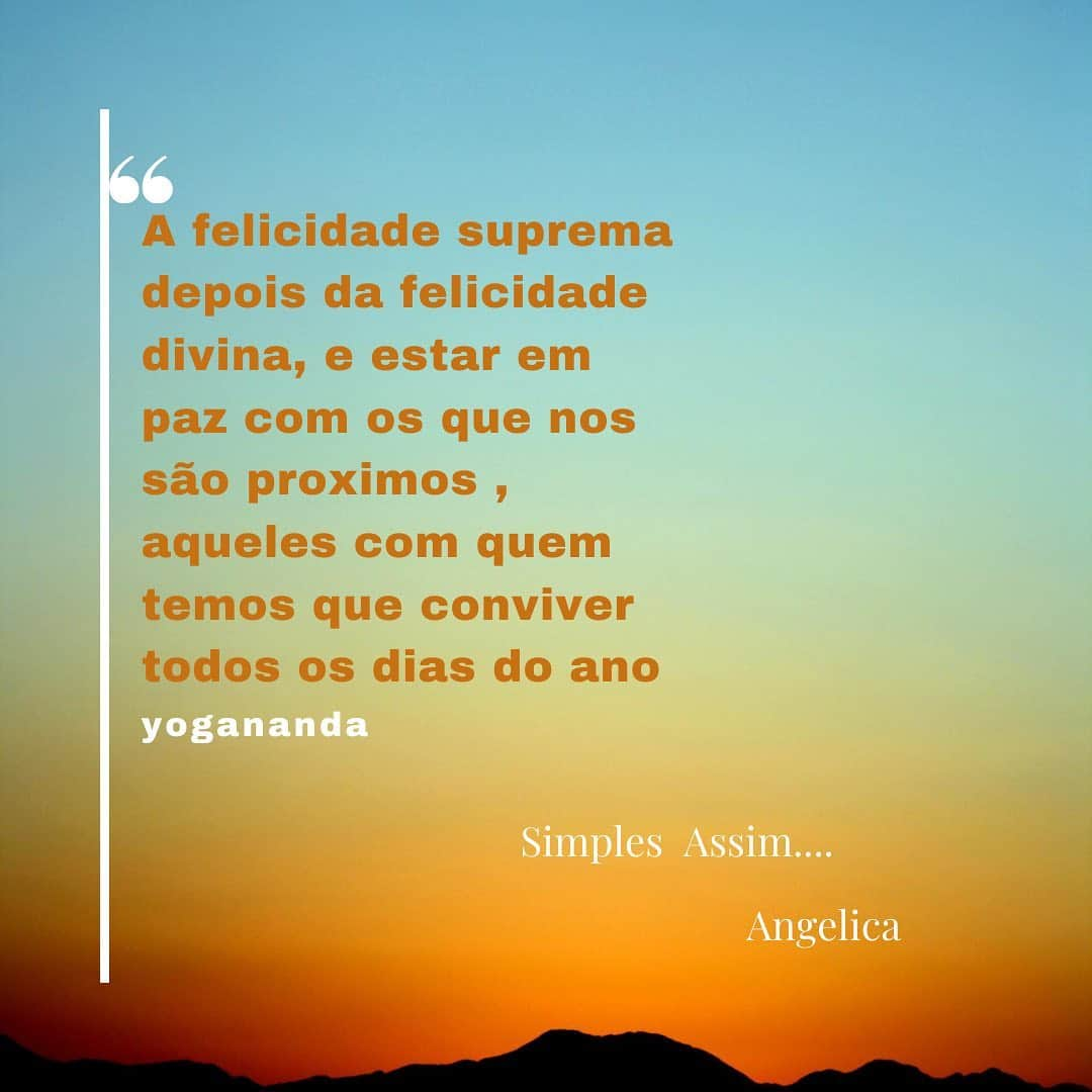 アンジェリカさんのインスタグラム写真 - (アンジェリカInstagram)「Poucas pessoas compreendem que o principal para nossa felicidade está na arte de entender as leis do comportamento humano... #trechodolivro #yogananda #maisamor #empatia」7月30日 2時43分 - angelicaksy