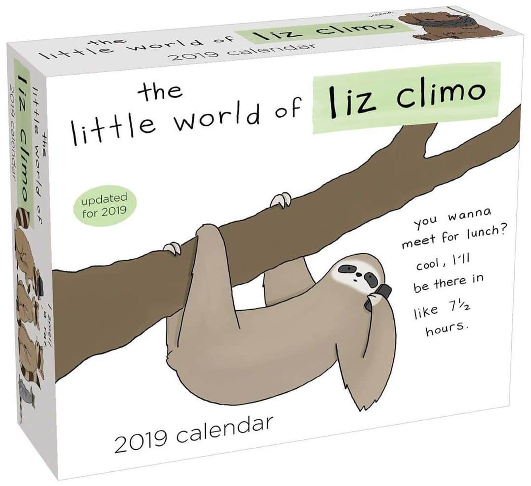 リズ・クライモさんのインスタグラム写真 - (リズ・クライモInstagram)「Hello! Since many of you have asked, I wanted to let you know that I’m taking one year off from doing my day-to-day desk calendars, so there will not be one for 2021. After making them for a few years in a row now, I decided I needed a little break, and the reason for that is pretty simple - I needed to create some more new comics! I want to give you all a fresh calendar with less repeats and more new comics (the 2022 desk calendar is already in production!) I’m so sorry if this news is disappointing but hope you understand! The good news is, I have a couple other exciting things I’ll be announcing over the next couple of weeks, so stay tuned for that! Thanks for understanding ♥️♥️♥️ you folks are the best!」7月30日 2時55分 - lizclimo