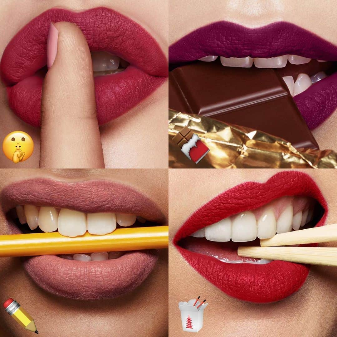 Maybelline New Yorkさんのインスタグラム写真 - (Maybelline New YorkInstagram)「Which #matteinkchallenge shade matches your personality❓Comment the emoji below!  🤫- Ruler 🍫- Believer ✏️- Seductress 🥡- Pioneer Find our which of these lippies look best on you using our Virtual Try On tool at Maybelline.com!」7月30日 3時28分 - maybelline