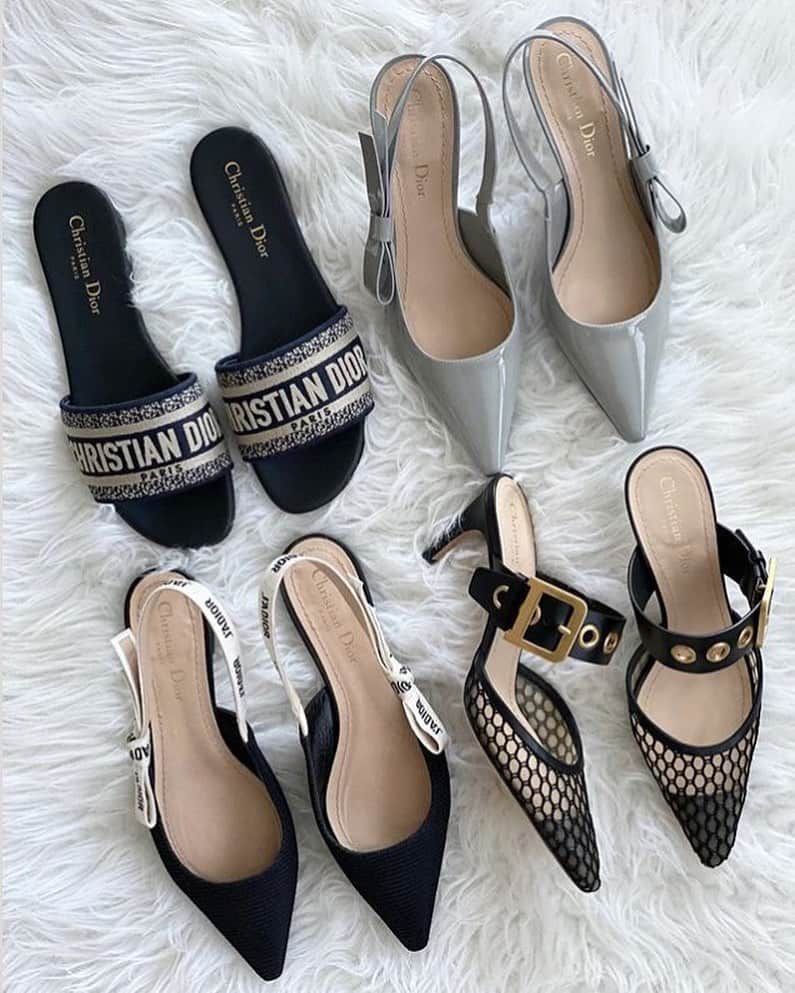 GILTのインスタグラム：「Which #ChristianDior shoe are you? (We’re all of them.) Photo by @shoepursemomma.」