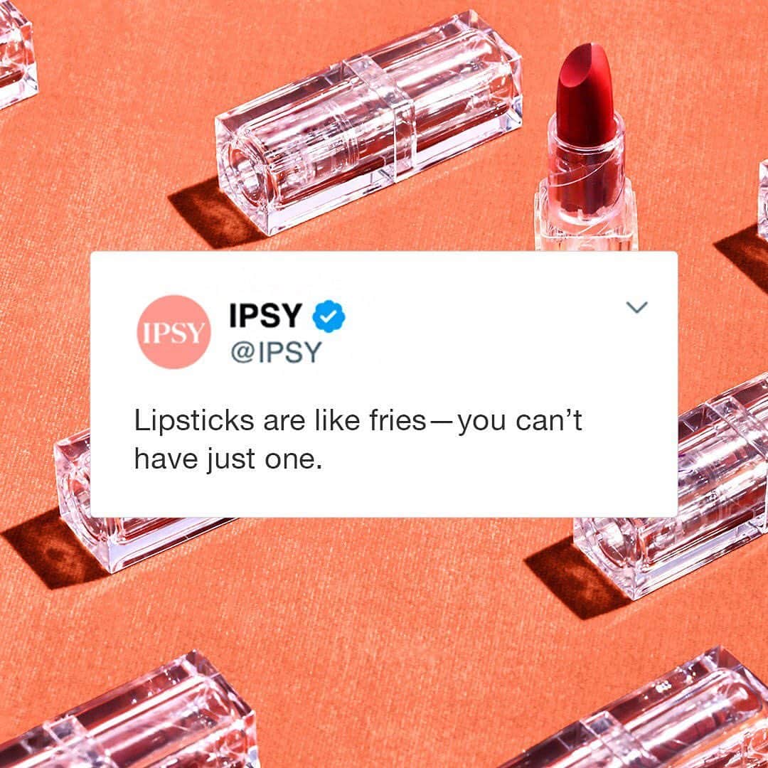 ipsyさんのインスタグラム写真 - (ipsyInstagram)「💄💄💄We’ll take a large order of lipsticks with a side of glosses, please.💄💄💄 Tag someone who can relate.  #IPSY #IPSYTakeABreak」7月30日 5時04分 - ipsy