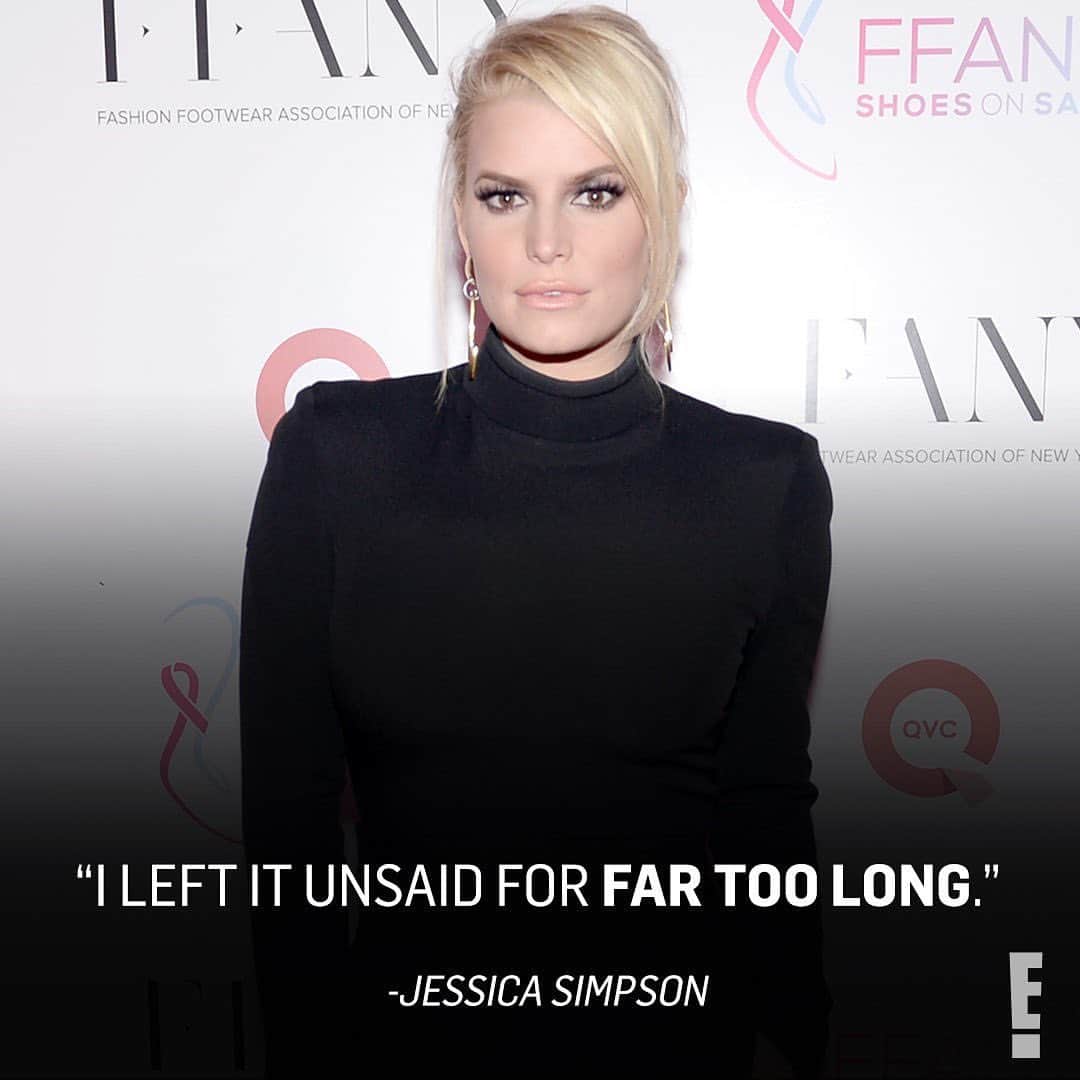 E! Onlineさんのインスタグラム写真 - (E! OnlineInstagram)「Jessica Simpson opened up about confronting the woman who sexually abused her as a child. Her emotional story is at the link in our bio. (📷: Getty)」7月30日 6時00分 - enews